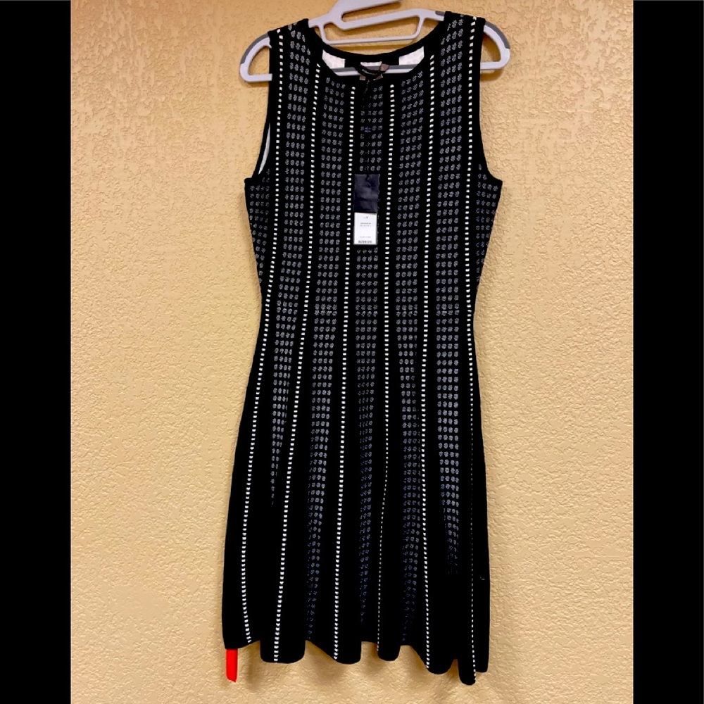 BCBG  Maxazria Victoria black/combo dress